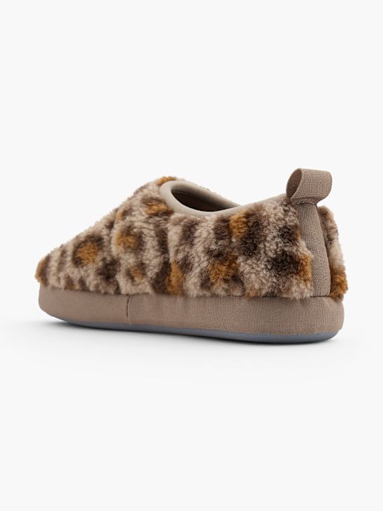 FILA Plush slipper Brown 159108 3