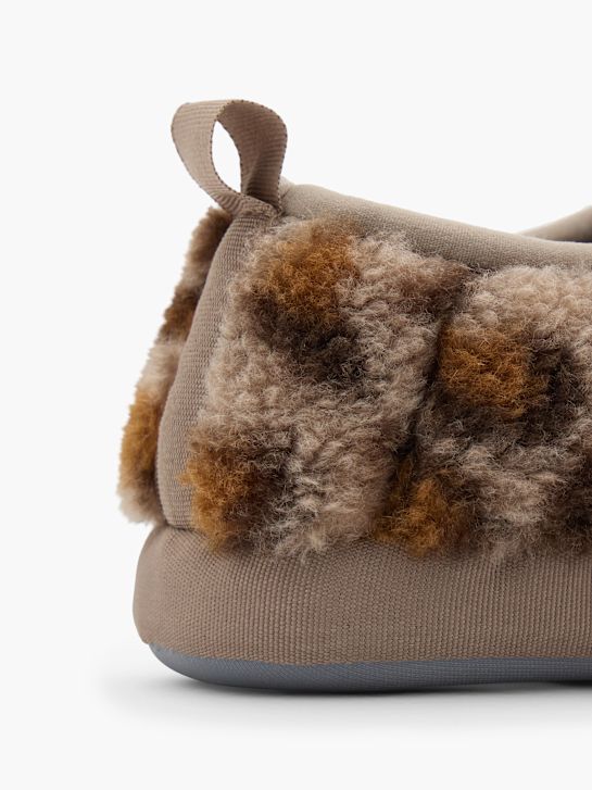 FILA Plush slipper Brown 159108 6