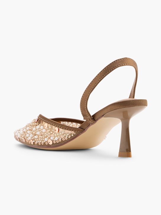 Catwalk Slingback heel Brown 159274 3