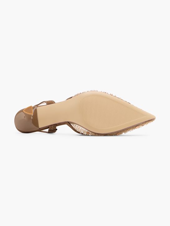 Catwalk Slingback heel Brown 159274 4