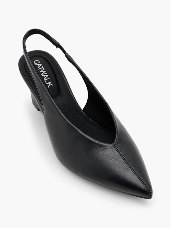 Catwalk Slingback salonke Crna 159433 2