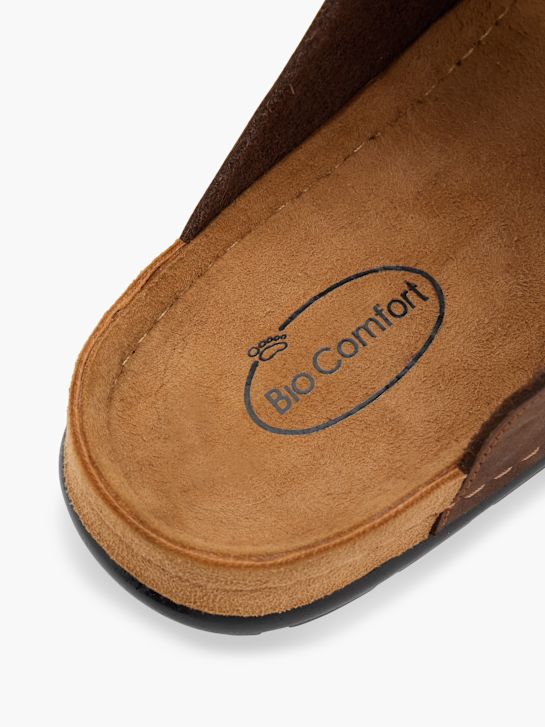 Bio Comfort Tieffuß Pantolette Braun 159554 6