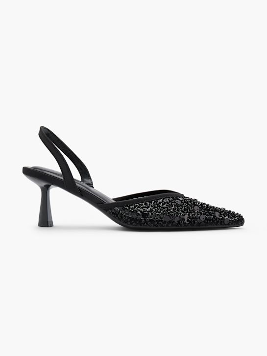 Catwalk Slingback heel Black 160115 1