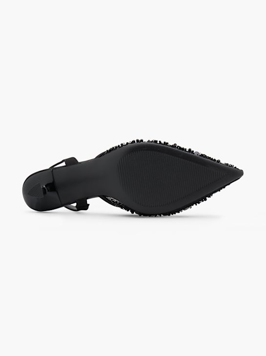 Catwalk Slingback heel Black 160115 4