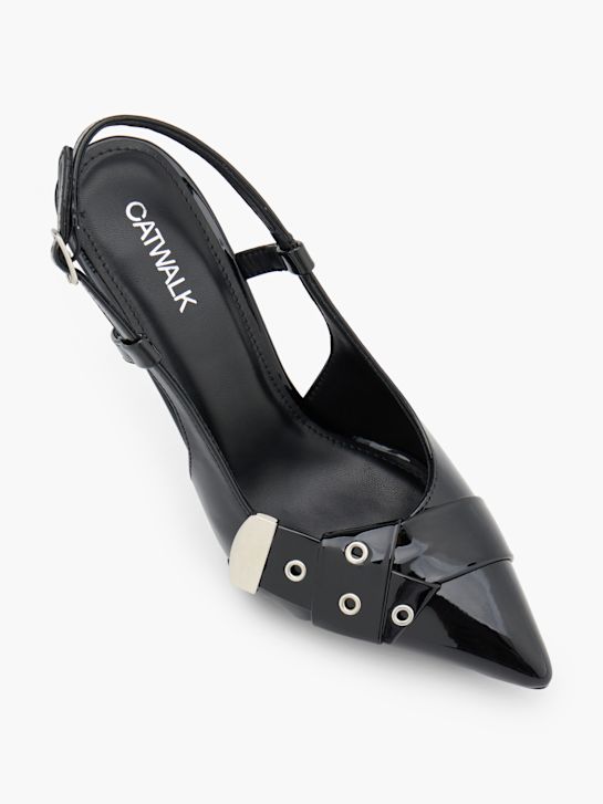 Catwalk Slingback salonke Crna 160775 2