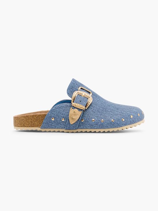 Claudia Ghizzani Tieffuß Pantolette Jeans 164284 1