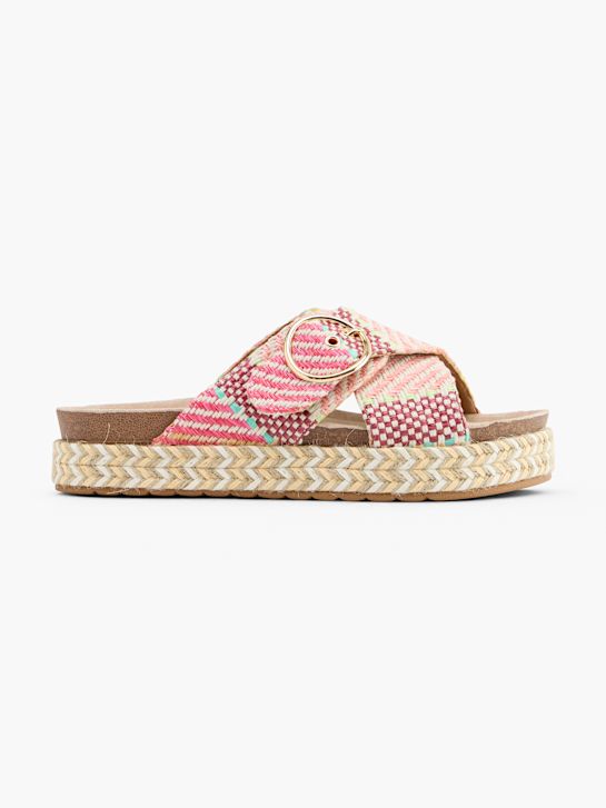 Claudia Ghizzani Flache Pantolette Fuchsia 167574 1