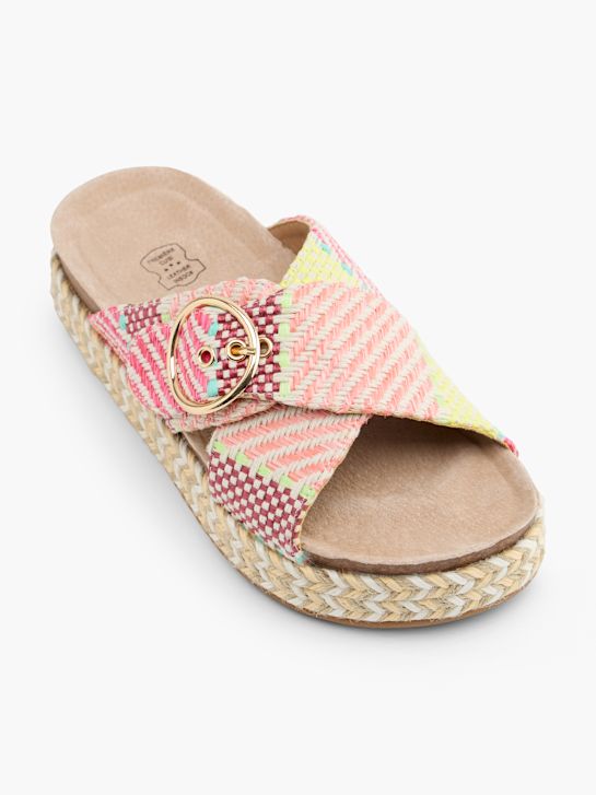 Claudia Ghizzani Flache Pantolette Fuchsia 167574 2