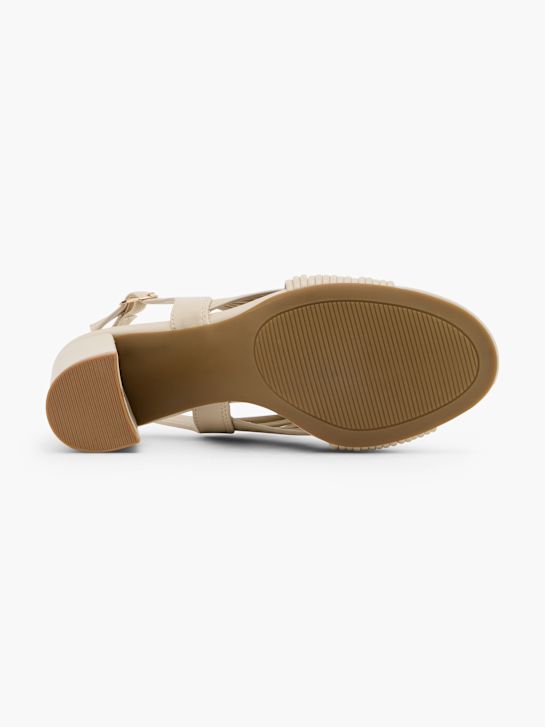 Claudia Ghizzani Sandalette Beige 171941 4