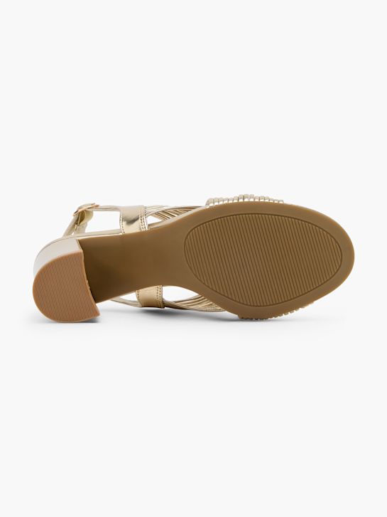Claudia Ghizzani Sandalette Gold 171940 4
