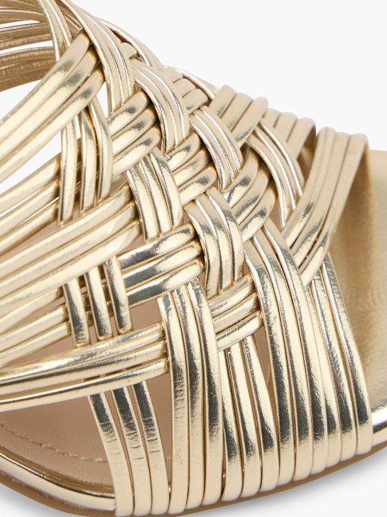 Claudia Ghizzani Sandalette Gold 171940 5