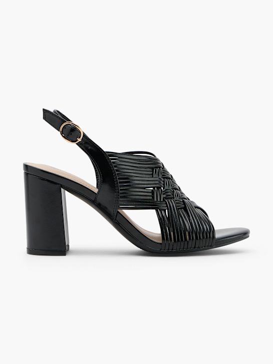 Claudia Ghizzani Sandalette Schwarz 171943 1