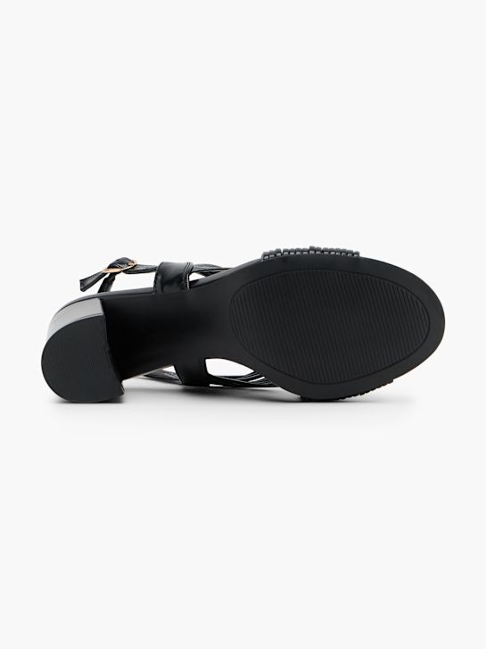 Claudia Ghizzani Sandalette Schwarz 171943 4