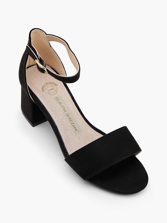 Claudia Ghizzani Sandalette Schwarz 171945 2
