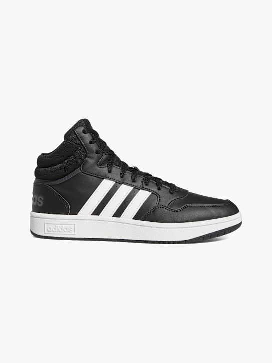 adidas Hoops 3.0 Mid Lifestyle Basketball Classic Vintage Schuh Schwarz 132843 1