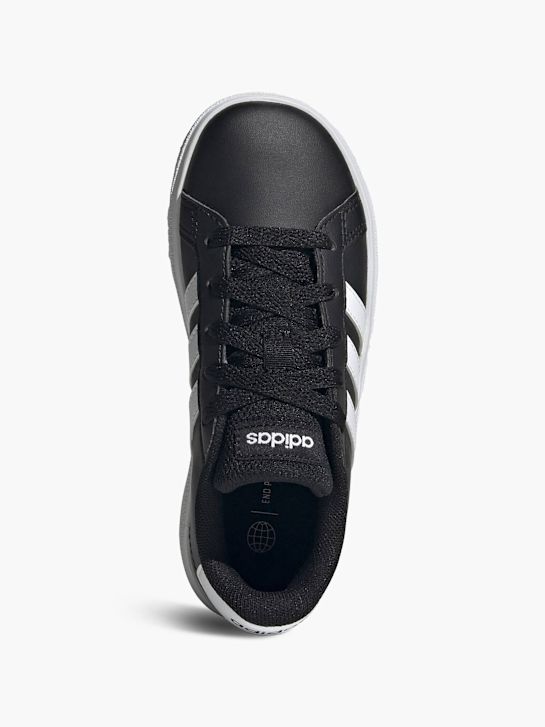 adidas Grand Court Lifestyle Tennis Lace-Up Schuh Schwarz 132756 1