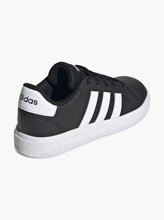 adidas Grand Court Lifestyle Tennis Lace-Up Schuh Schwarz 132756 4