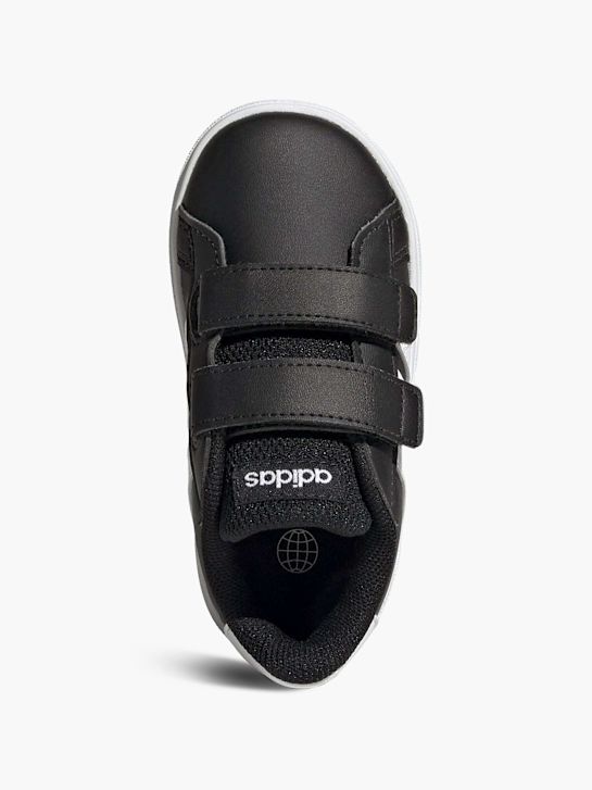 adidas Grand Court Lifestyle Hook and Loop Schuh Schwarz 132764 1