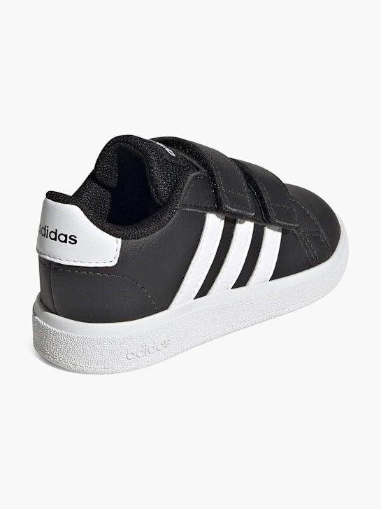 adidas Grand Court Lifestyle Hook and Loop Schuh Schwarz 132764 4