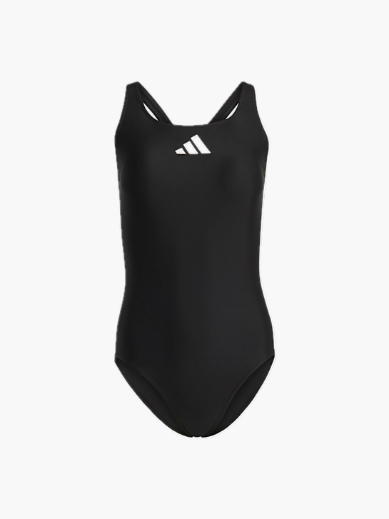 adidas 3 Bar Logo Badeanzug Schwarz 131732 1