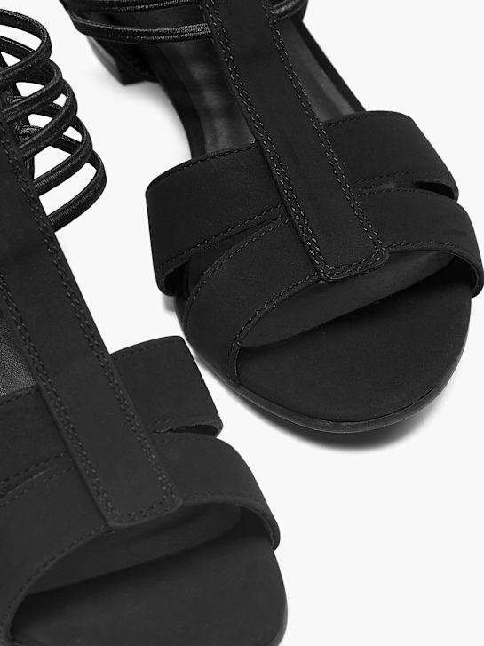Graceland Sandalette Schwarz 15 5