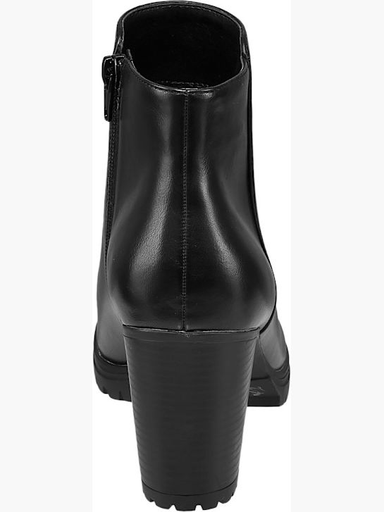 Graceland Bota cano baixo preto 20906 3