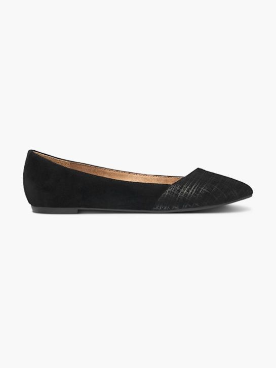 5th Avenue Ballerines Noir 172277 5