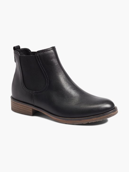 Graceland Højhælet chelsea boot Sort 74 6