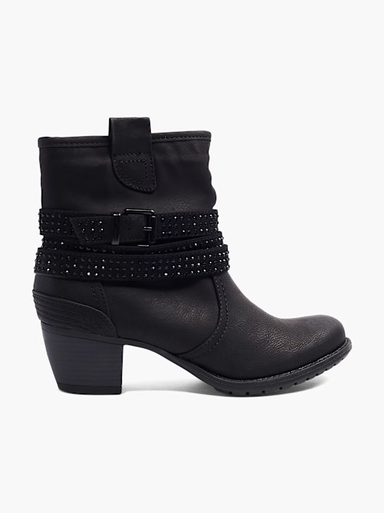 Graceland Biker Boots Schwarz 19414 1