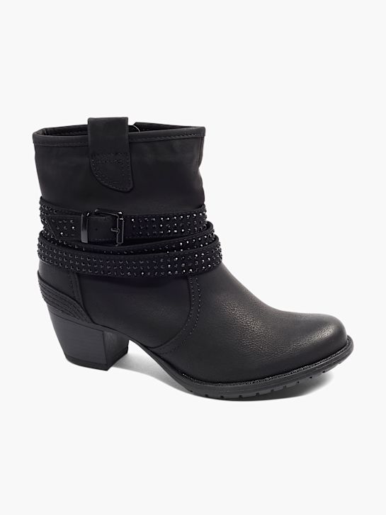 Graceland Biker Boots Schwarz 19414 6