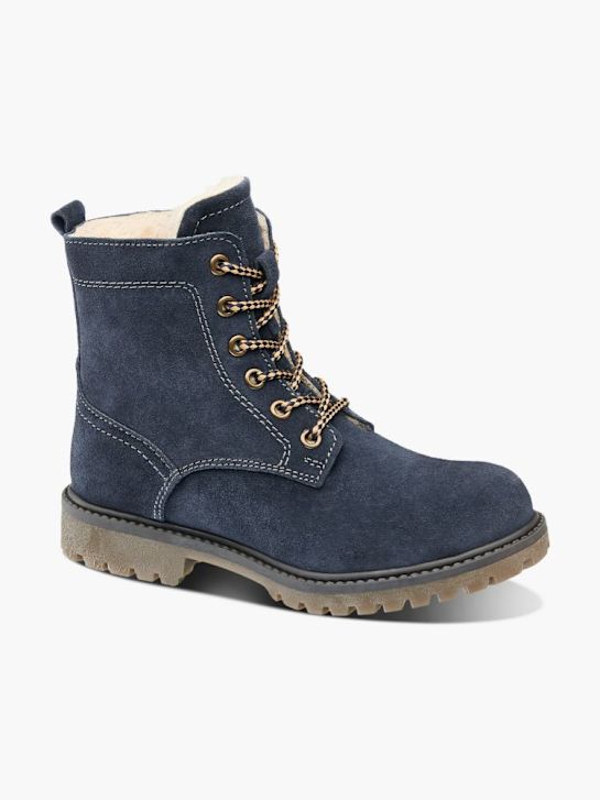 Venice Bottes à lacets Bleu foncé 172336 1