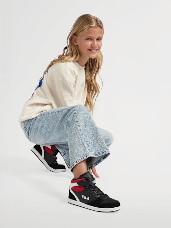 FILA Hoher Sneaker Schwarz 368 7