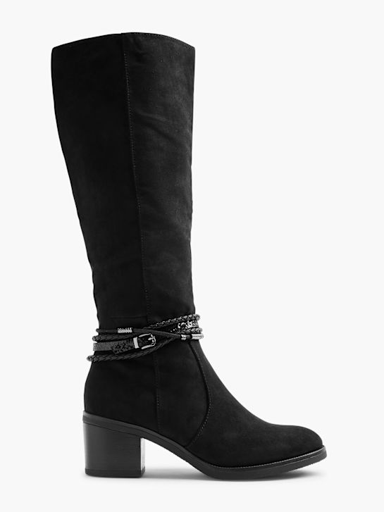 Graceland Weitschaftstiefel Schwarz 213 1