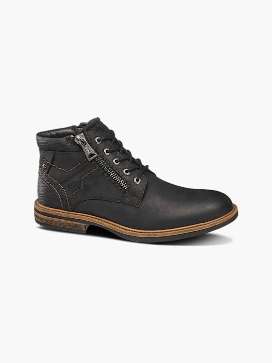AM SHOE Schnürstiefelette Schwarz 45990 1