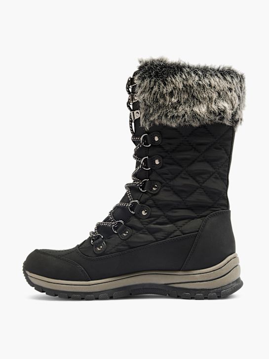 Cortina Schnürboots Schwarz 7836 2