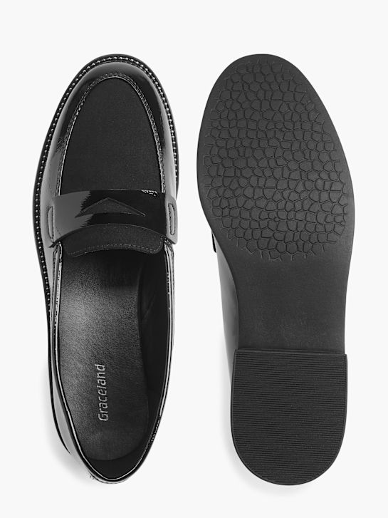 Graceland Loaferice Crna 5 3