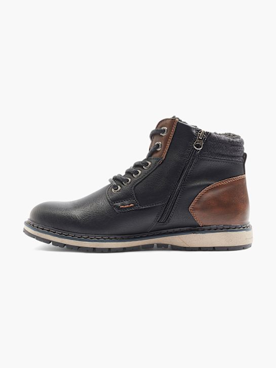 TOM TAILOR Bottes à lacets Noir 172347 2