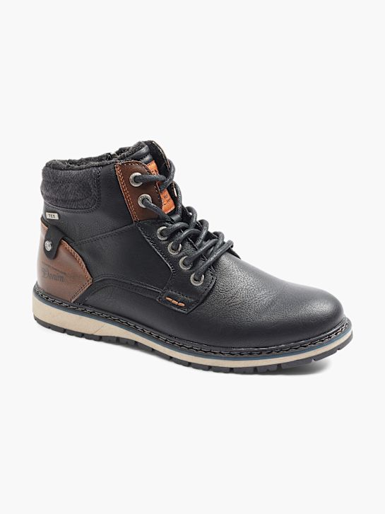 TOM TAILOR Bottes à lacets Noir 172347 6