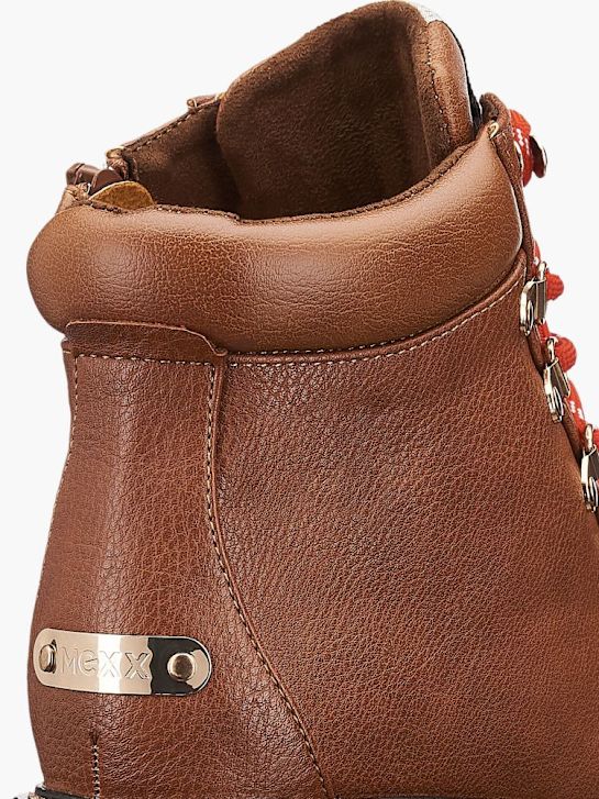MEXX Auliniai batai su raišteliais Konjako 21566 4
