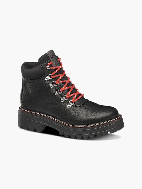 MEXX Auliniai batai su raišteliais Juoda 79818 1