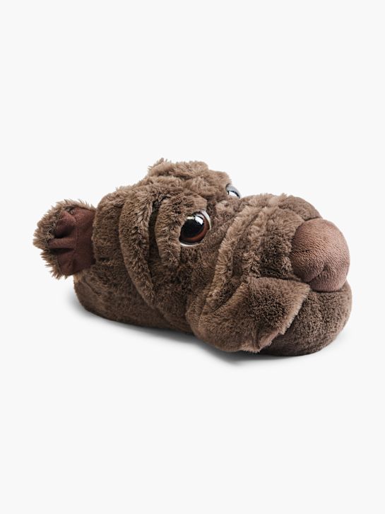 Casa mia Chaussons fourrés Marron 198 6