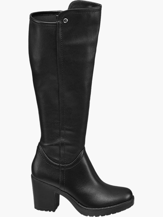 Graceland Bottes large Noir 20379 1