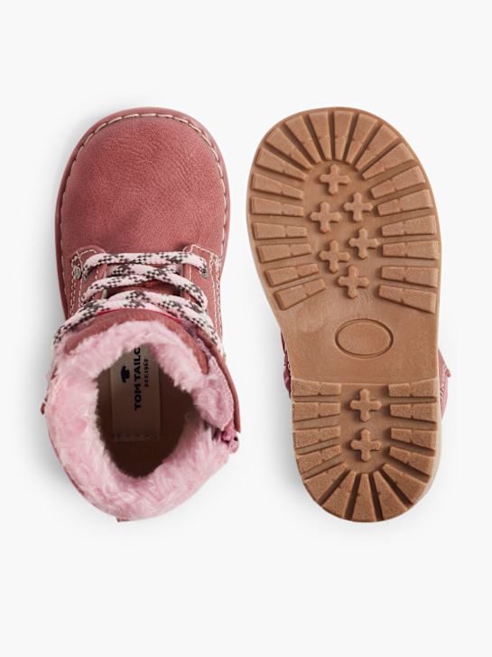 TOM TAILOR Bottes à lacets Rose 172353 3