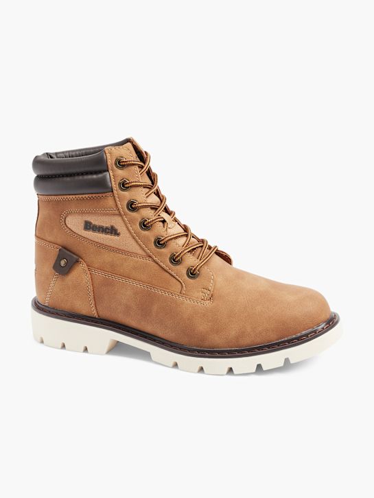 Bench Bota com cordões Castanho 259 6