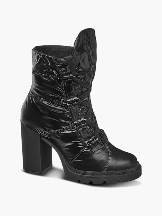 Catwalk Bota con cordones Negro 21604 1