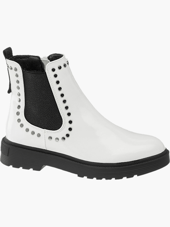 MEXX Chelsea boot Hvid 21561 1