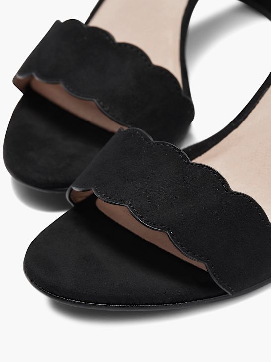 Graceland Sandalette Schwarz 175 5