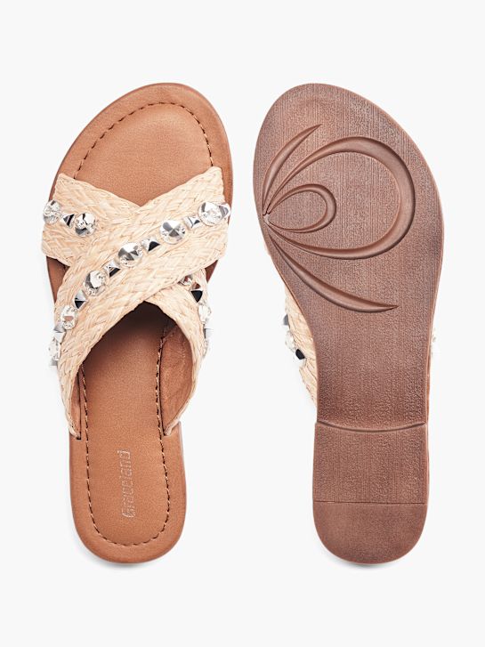 Graceland Slip in sandal Beige 53162 3