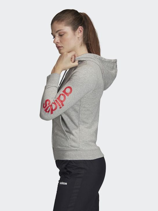 adidas Sudadera con capucha Gris 21617 4