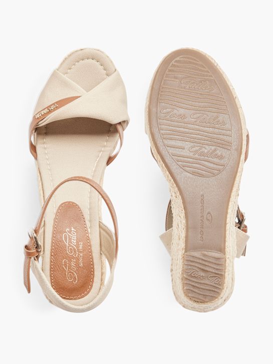 TOM TAILOR Sandalette Beige 32895 3